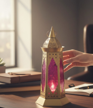 metal lanterns