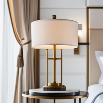 metal study lamp