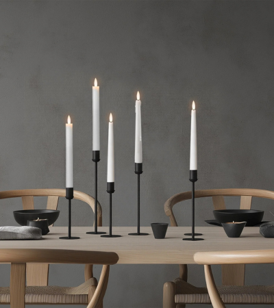 Premium wax candle